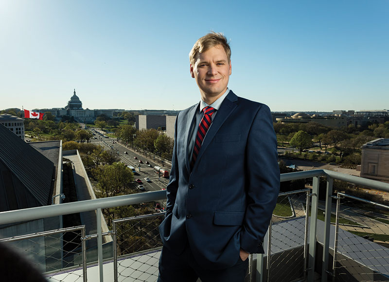 Gray Brooks '07: A strategist. A thinker. A Blue Hose.